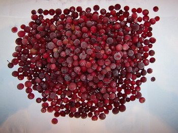 Frozen cranberry