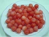 IQF melon ball