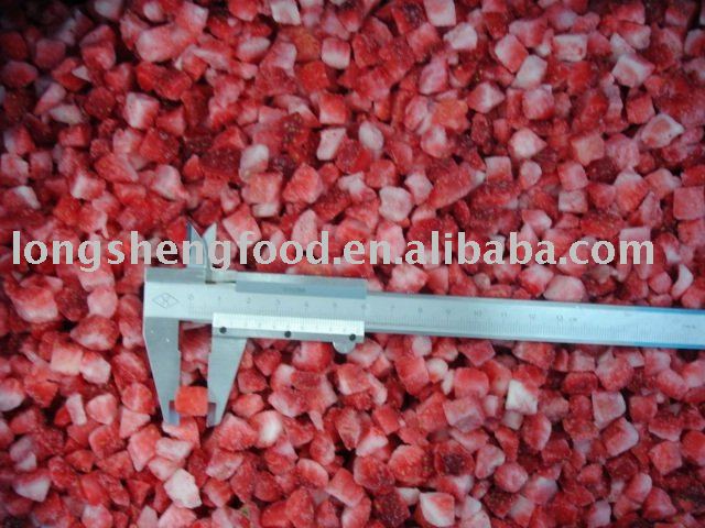 IQF Strawberry Dice