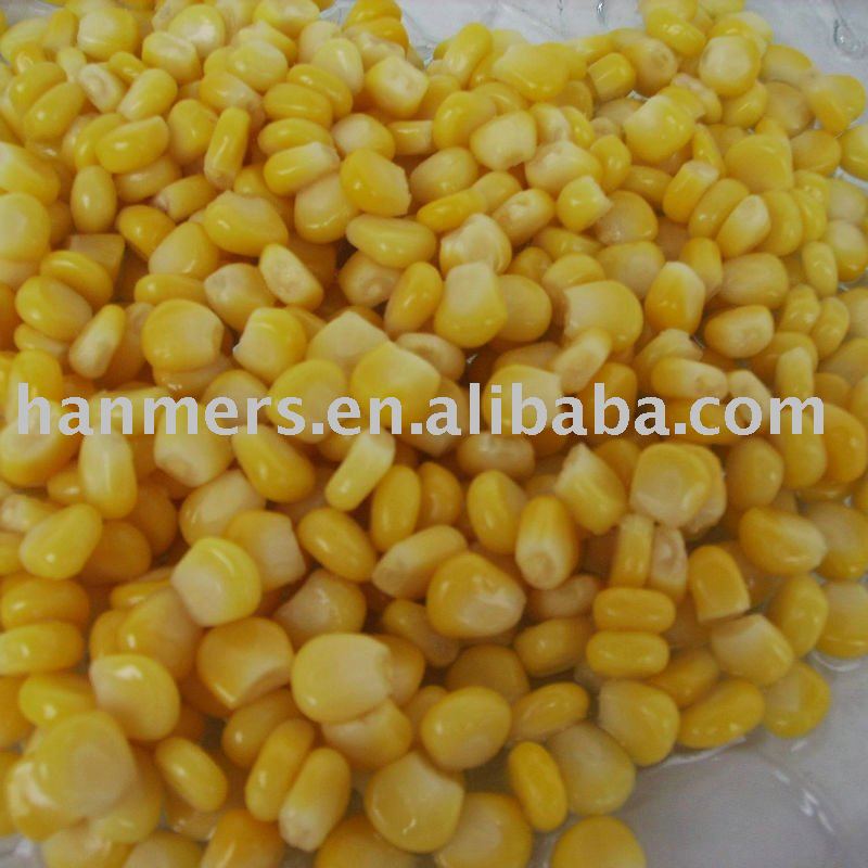 top quality chinese canned sweet corn