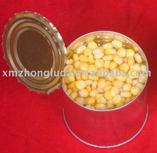Canned sweet corn