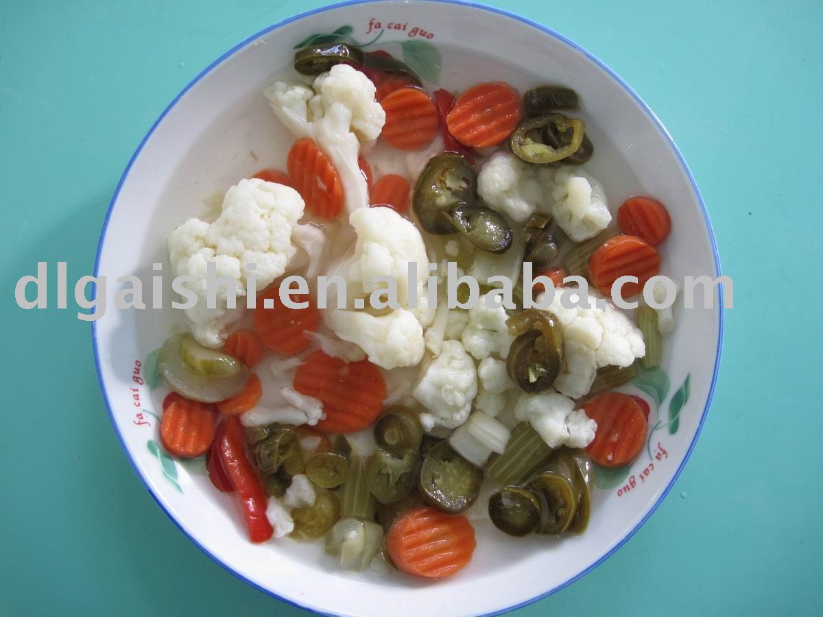 canned mixed vegetables