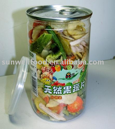 low temperature vacuum fried vegetable and fruit chips(healthy snacks)