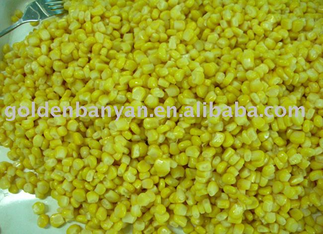 canned sweet corn