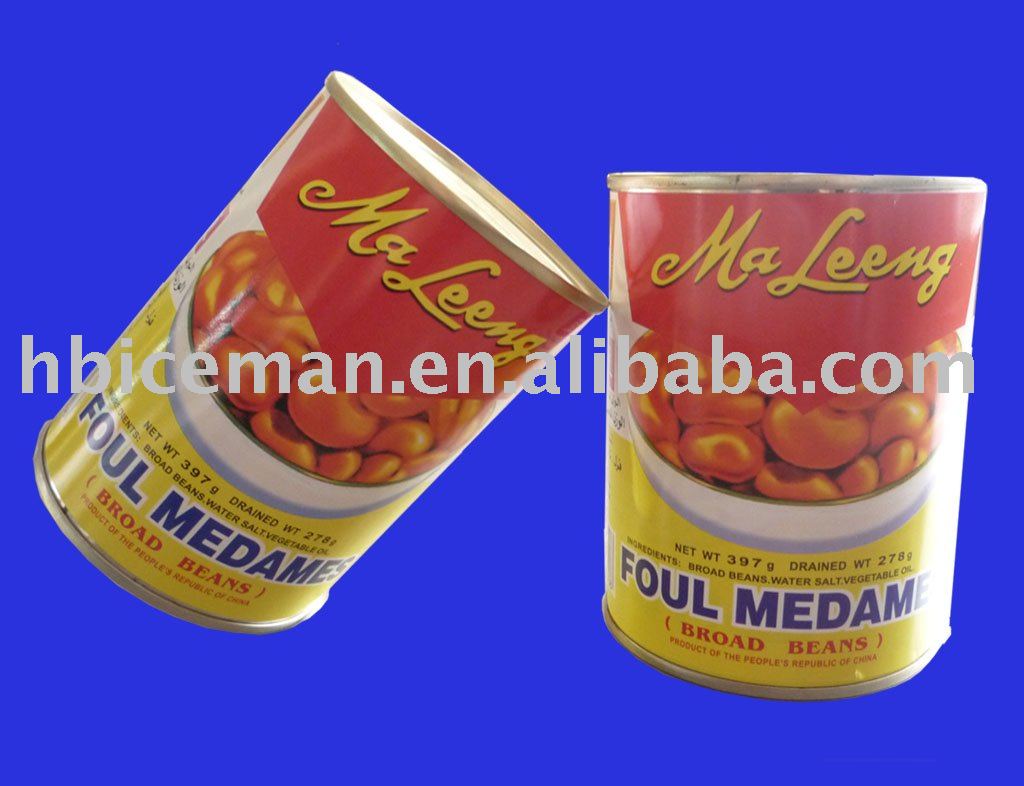 canned broad beans