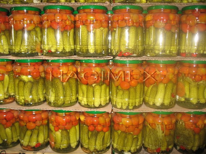 PICKLED TOMATO AND CUCUMBER
