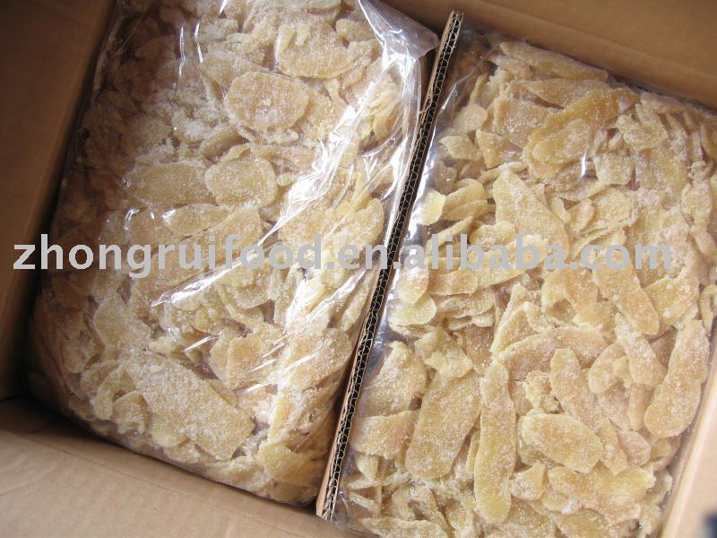 crystallized ginger slice