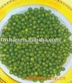 canned green peas
