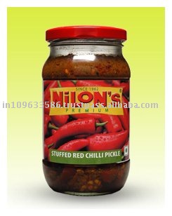Stuffed Red Chilli Pickle
