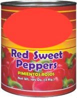 roasted sweet red peppers