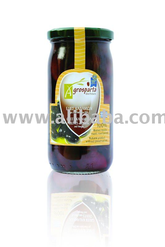 Kalamata  Olives  in  jar s of 360gr.