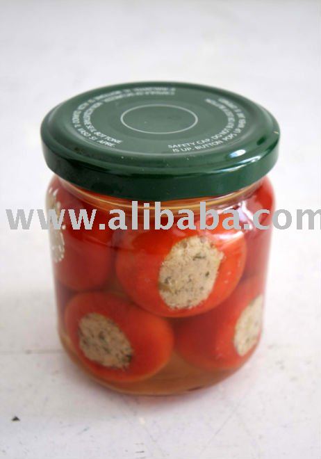 Cherry  Peppers  Stuffed with Tuna