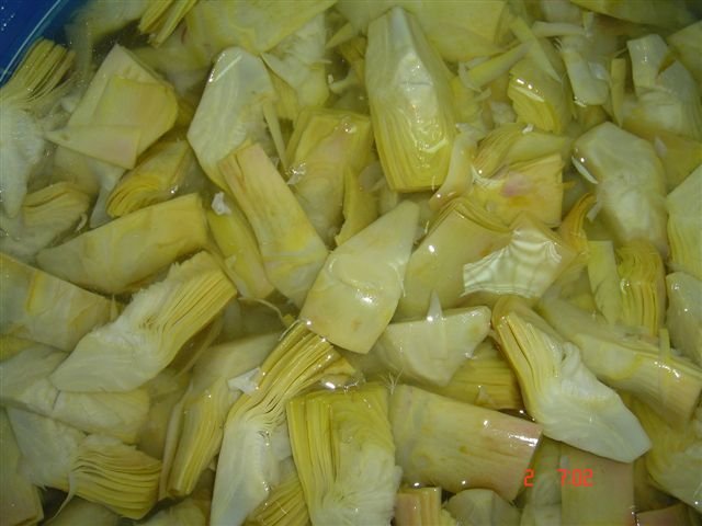 Artichokes Quarters in brine