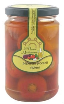 Hot Peppers in Extra Virgin Olive Oil