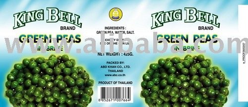 Green Peas in Brine - 425/235 gms x 24