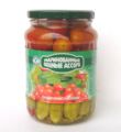 MIXED CHERRY TOMATOES WITH CUCUMBER IN GLASS JAR 720ML