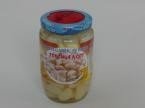 canned vegetable  PICKLED GRALIC IN BRINE