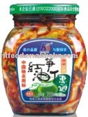 pickled bamboo shoots with pickled vegetables