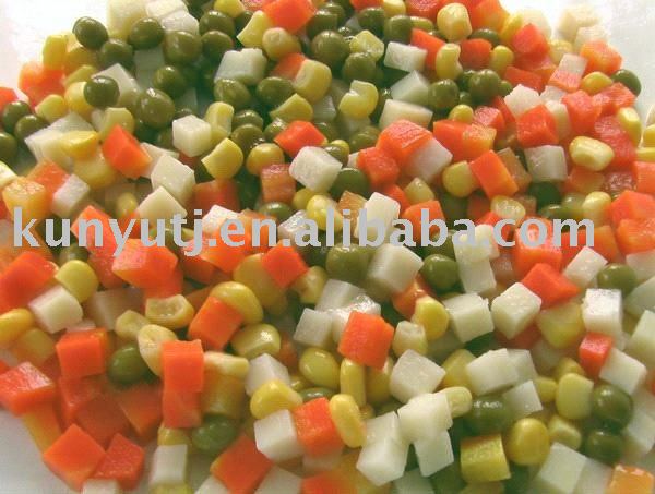 canned mixed vegetable