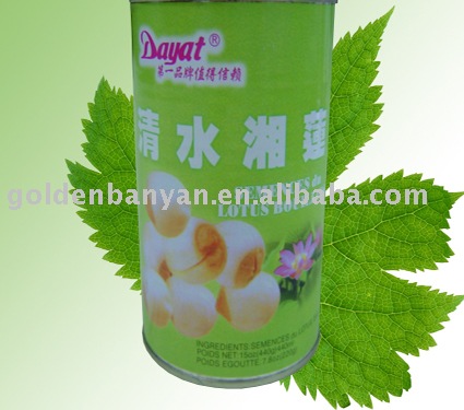 Canned Lotus Nut