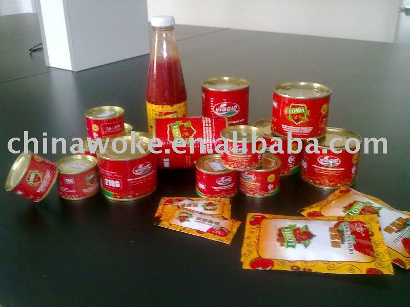 canned tomato paste brix 28%~30%