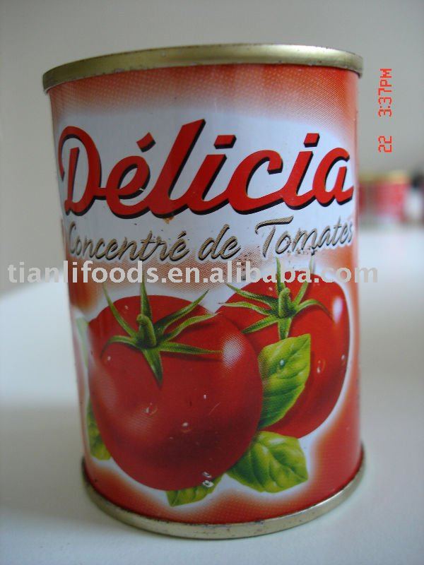 140g brix 18-20%canned tomato paste