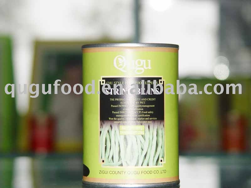 canned string beans/canned green beans