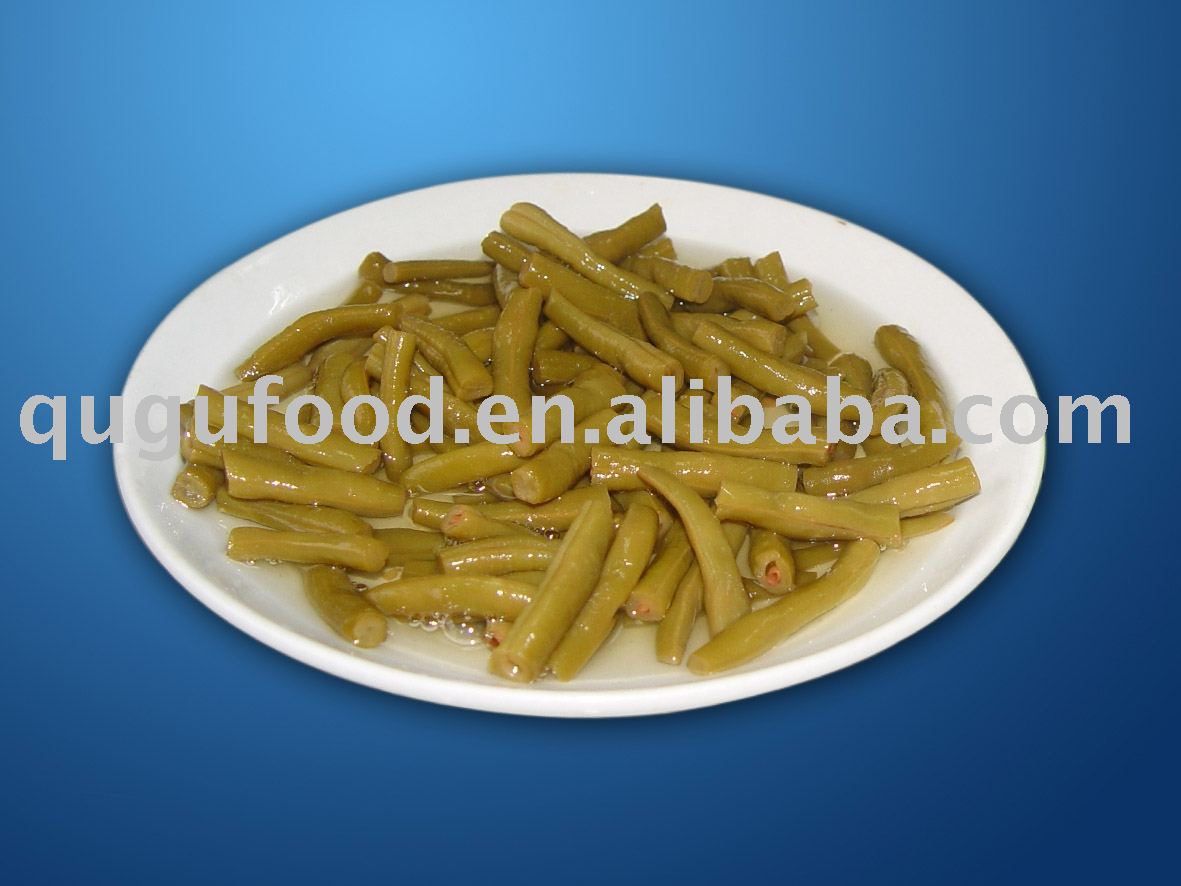 canned food/canned string beans/canned green beans