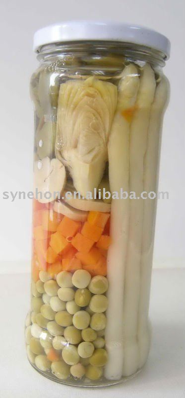  canned   vegetable s in  brine 