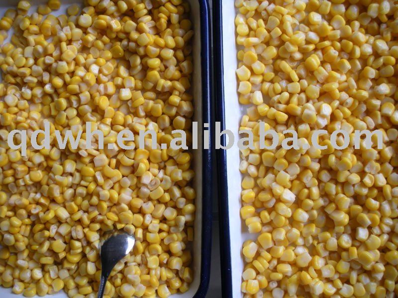 Sweet corn in brine