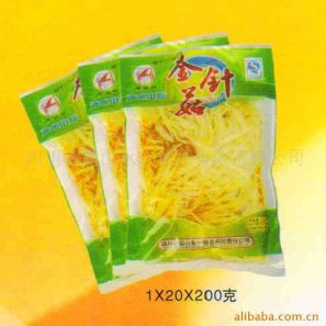 Bag-type pickled needle mushroom (not spicy)