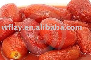 canned whole tomato peeled