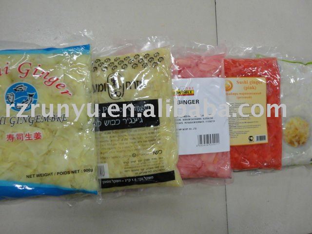 Chinese sushi ginger with good quality