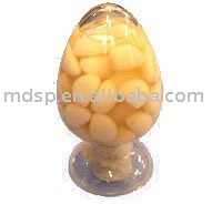 white  salted garlic