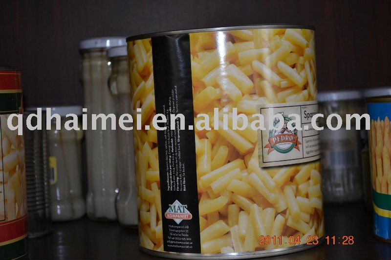  2011   new   crop  white asparagus in tins  top quality