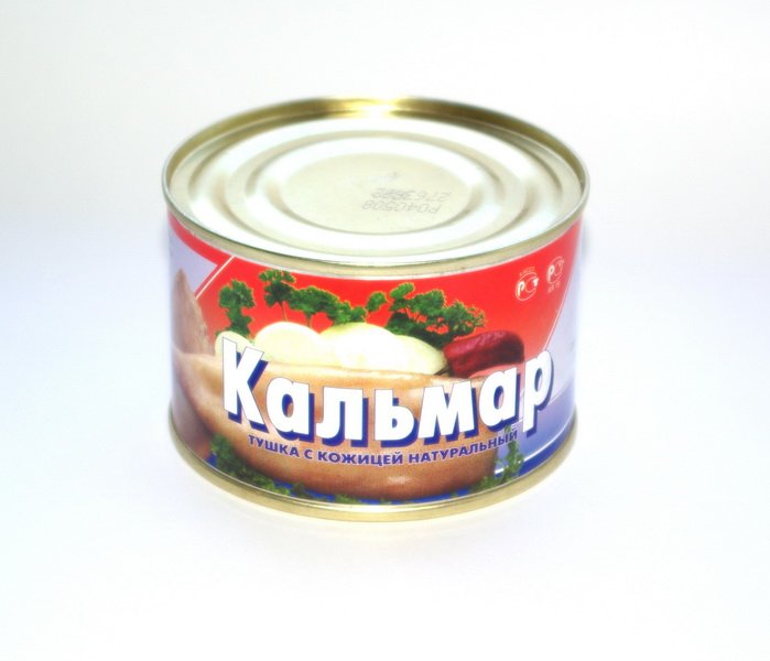  Canned   Squid 