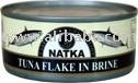 Yellowfin tuna flake in brine