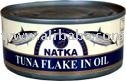 Yellowfin tuna flake in oil