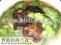 Shitaki Mushroom Braised Brocolli