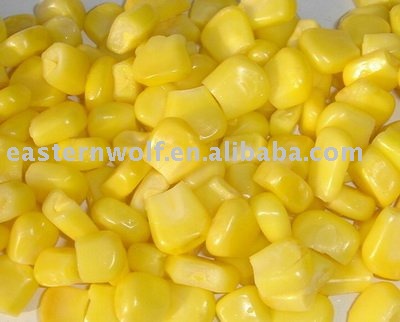 Canned sweet corn