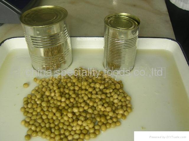 canned green pease