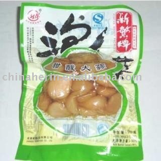 Pickled garlic