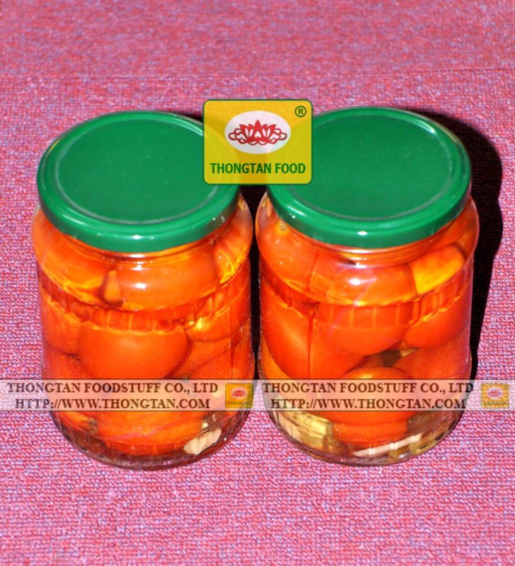 Vietnam Pickled Cherry Tomato in jar 720ml