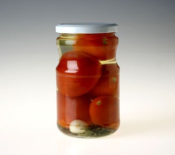 red Pickled Tomatoes (canned vegetables)