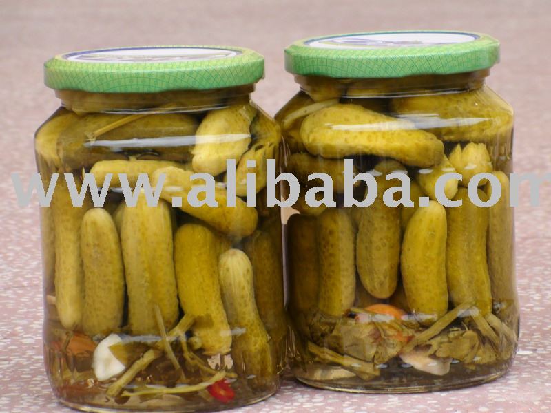 pickled baby cucumber