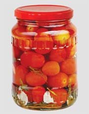 Pickled cherry tomato