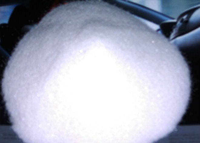 refined white sugar