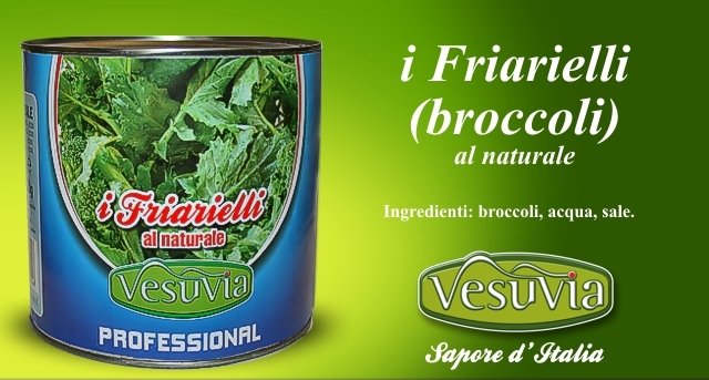 Broccoli "friarielli" 2600gr