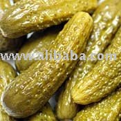 Pickled cornichons