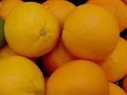 fresh navel orange